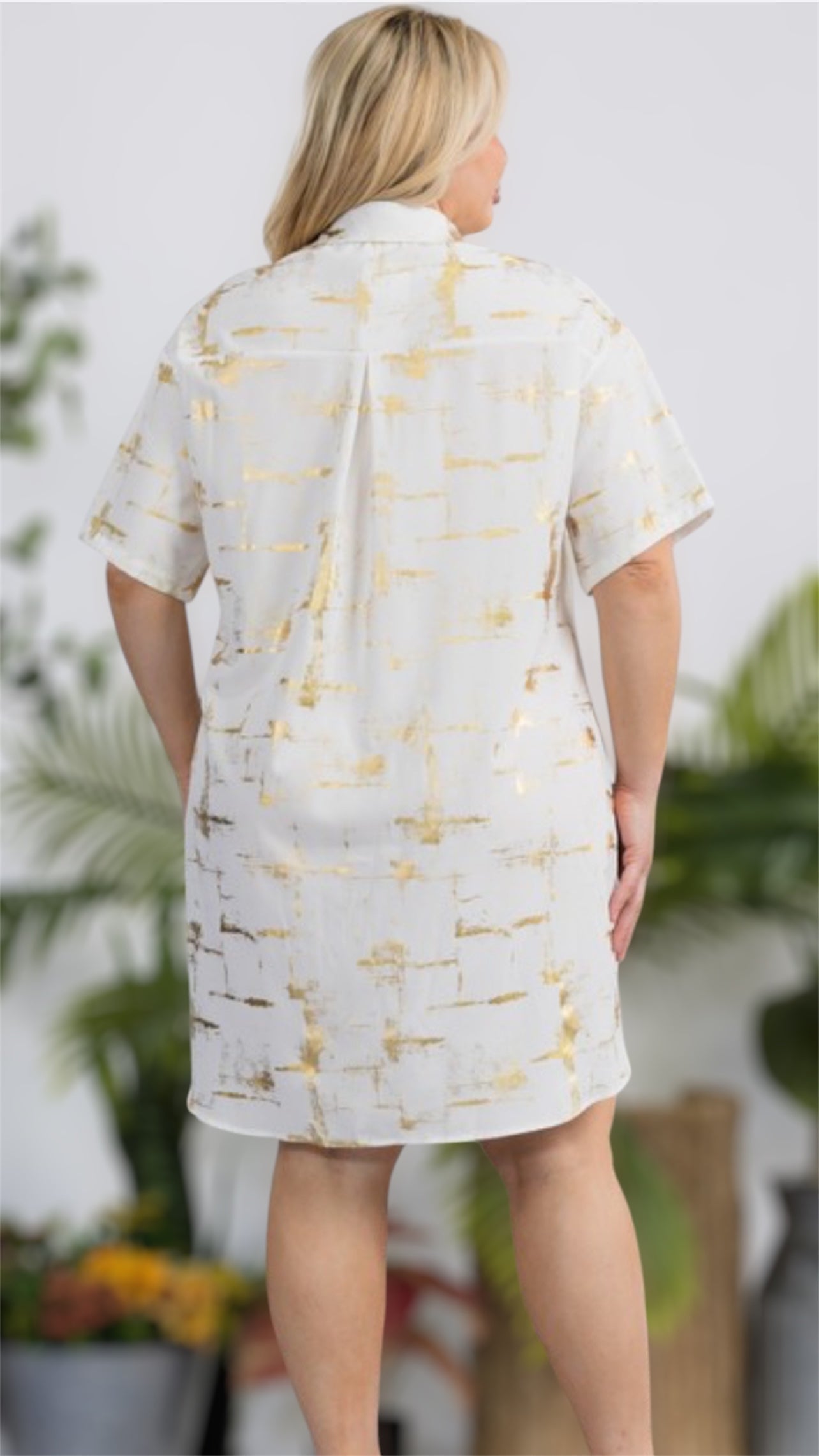 Amy Graphic Short Dress