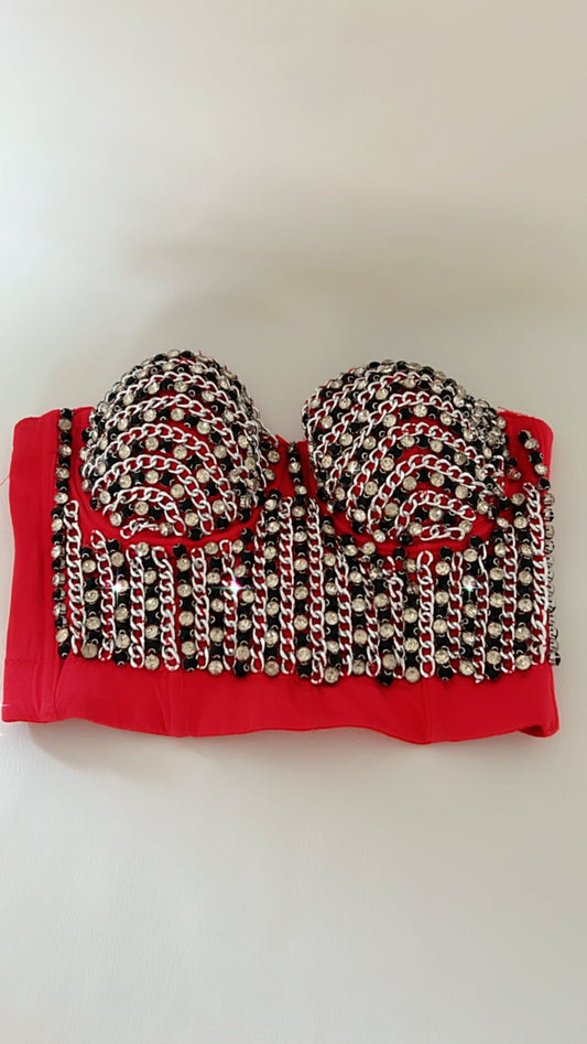 Chrissy Plated Bustier