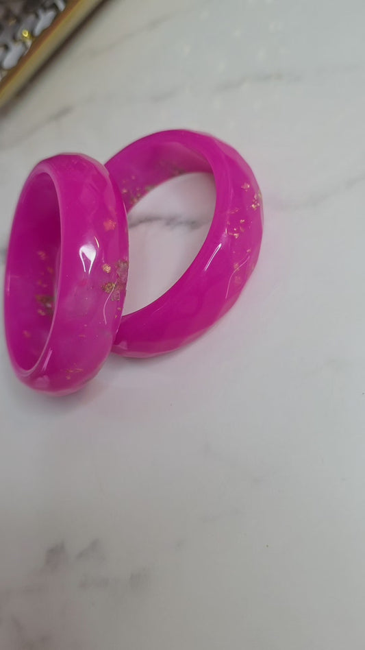 Magnolia Splash Bangles