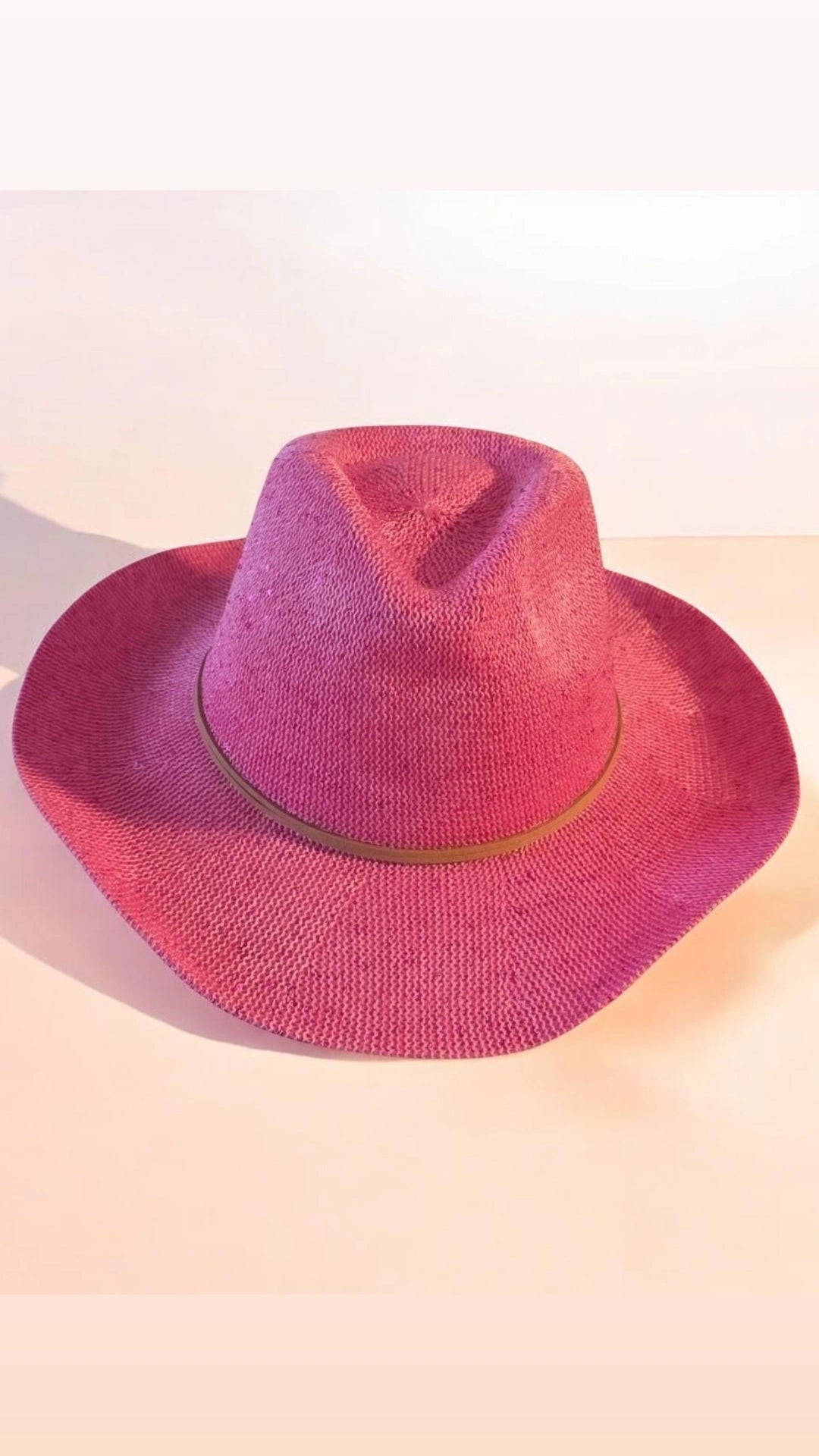 Girly Cowboy Hat. Concerts & Beach Fever