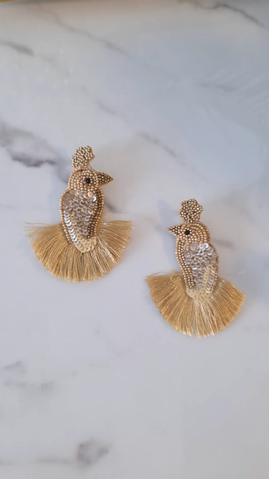 Girly Bird Earrings