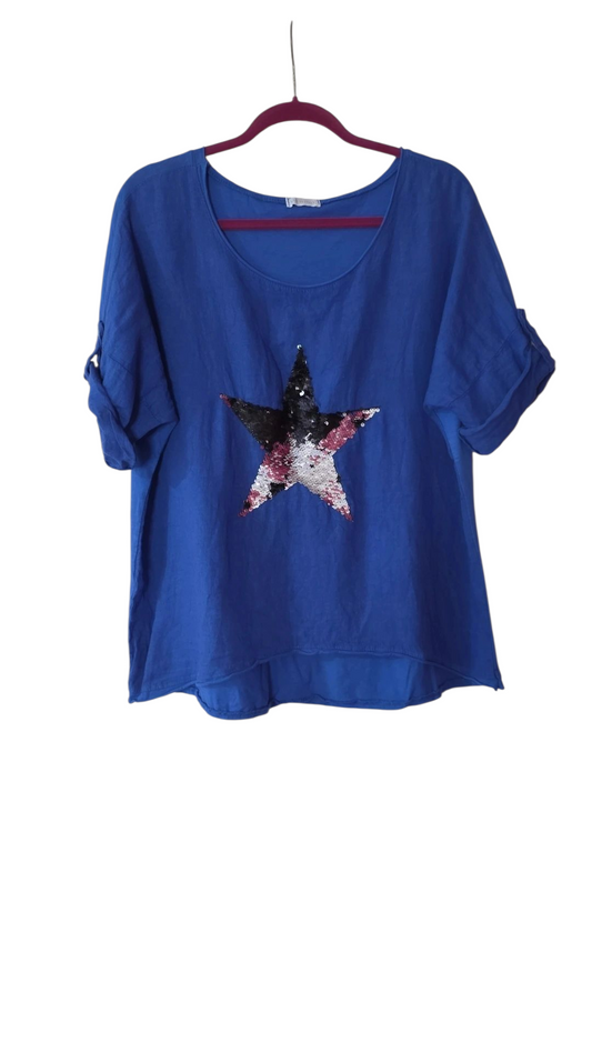 Italy Brilliant Star Blouse