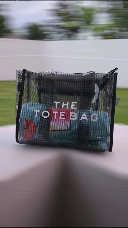 Clear Tote Beach Bag