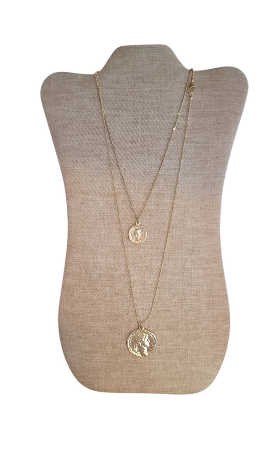 Coins Layer Necklace