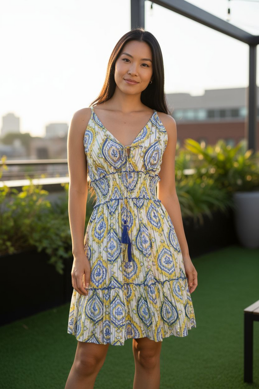 Ibiza Boho Short Dress