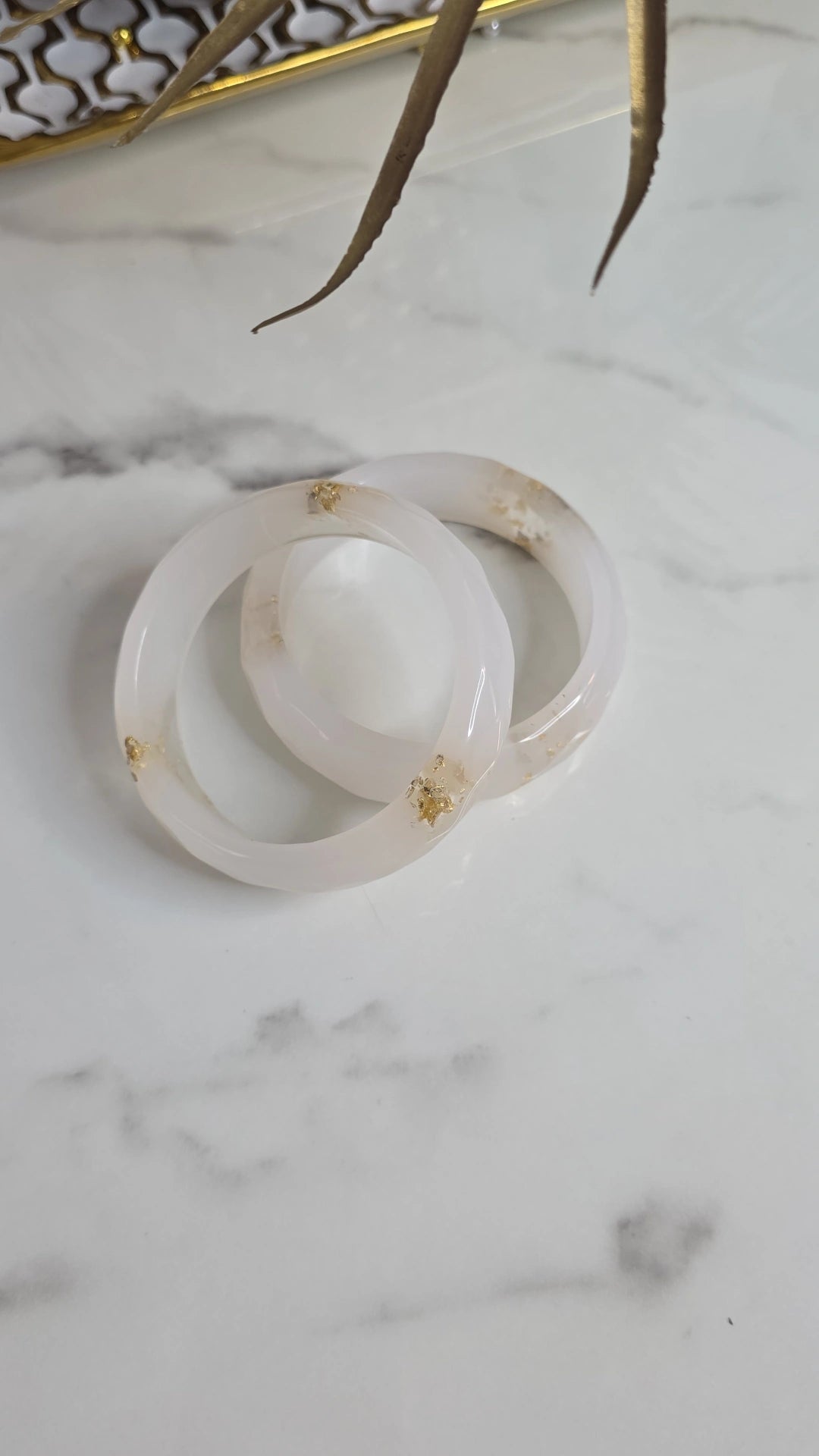 Magnolia Splash Bangles