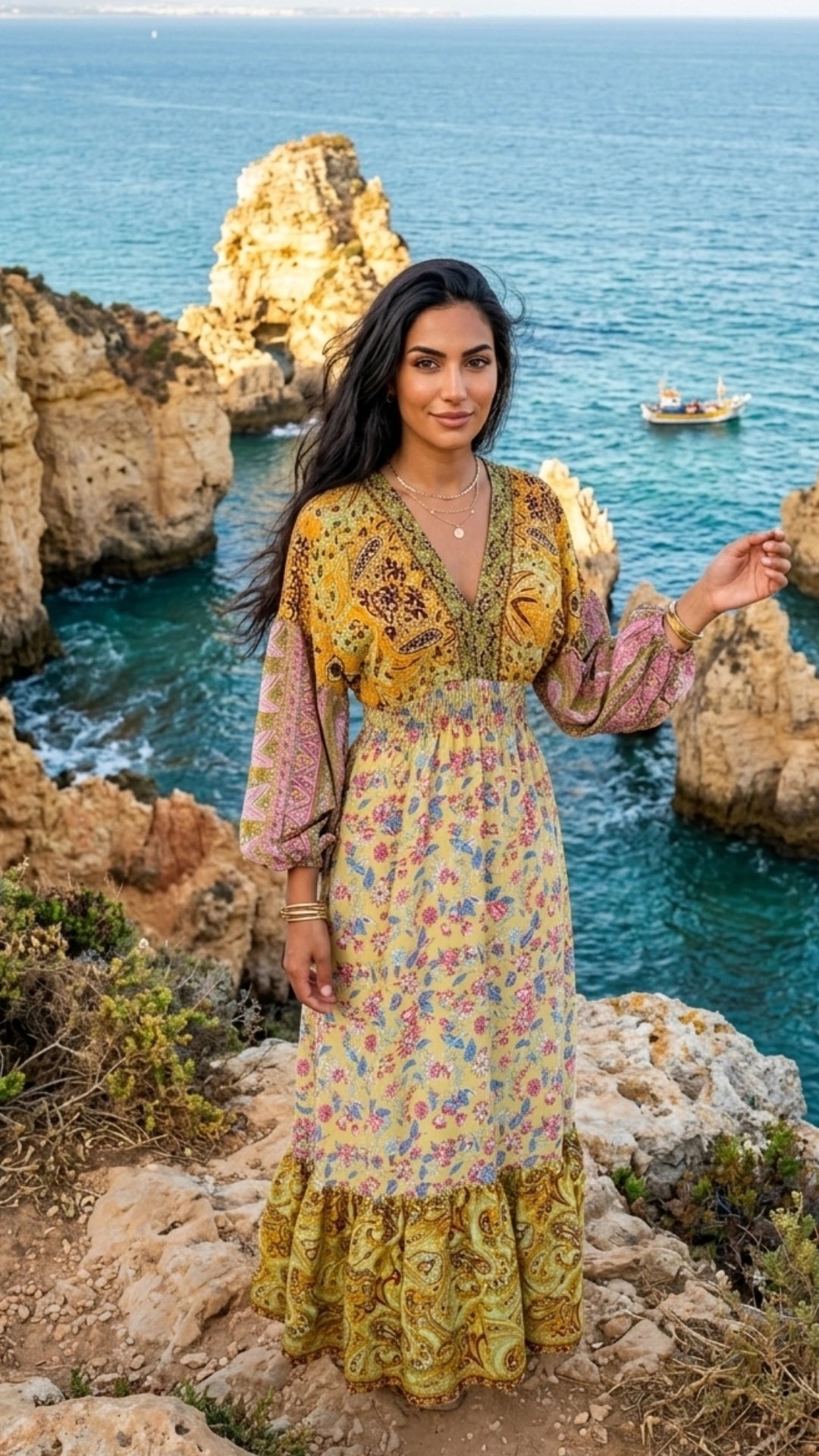 Luar Maxi Boho Dress