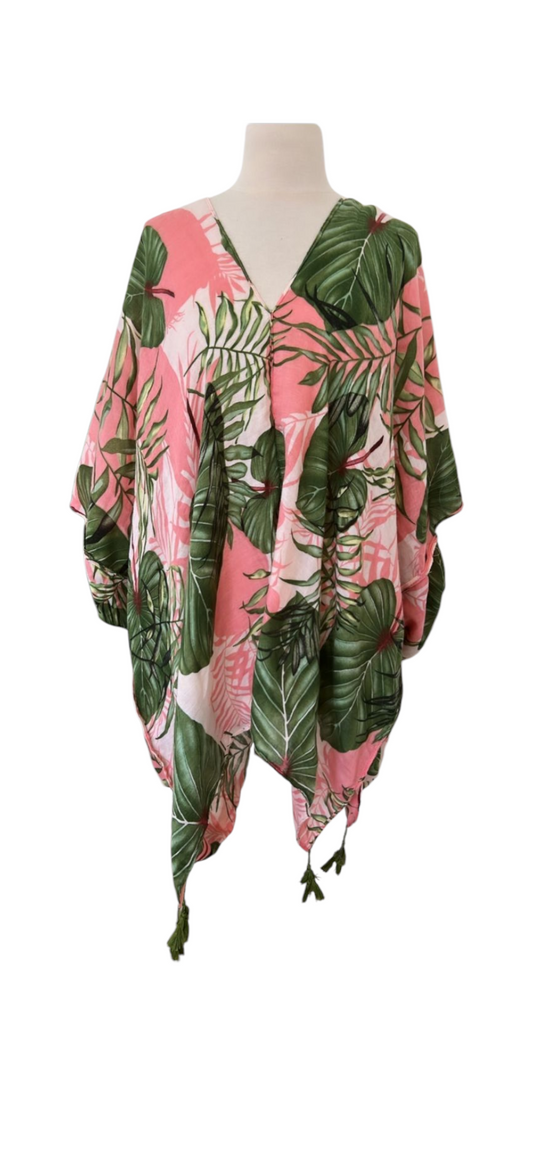 Flaming Leaf Kimono