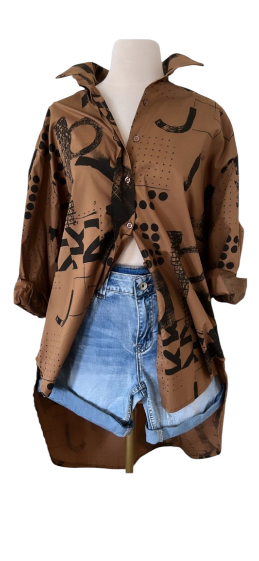 Oversized Italy Blouse