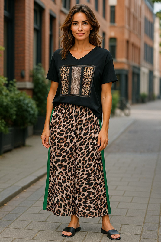 Lisa Silk Blouse. Short Sleeve