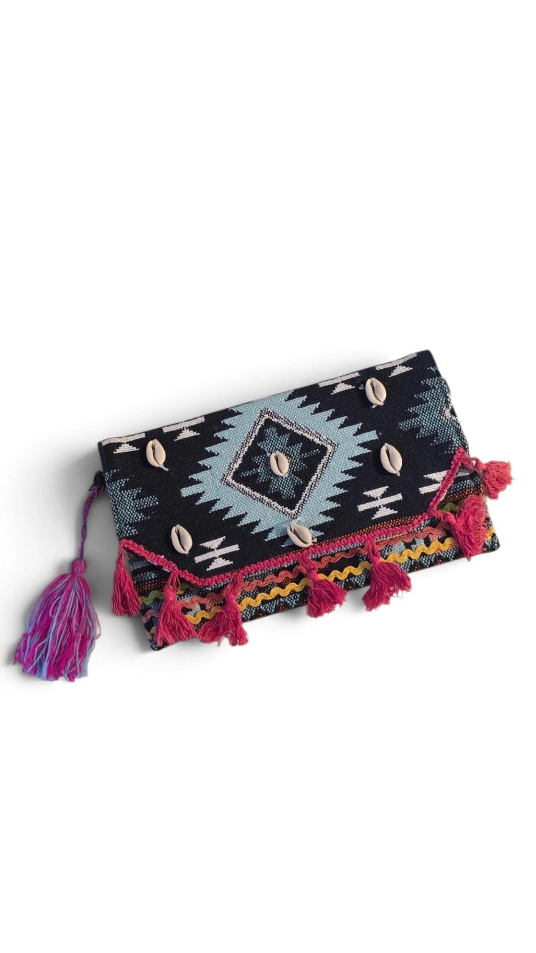 Boho Shell Clutch