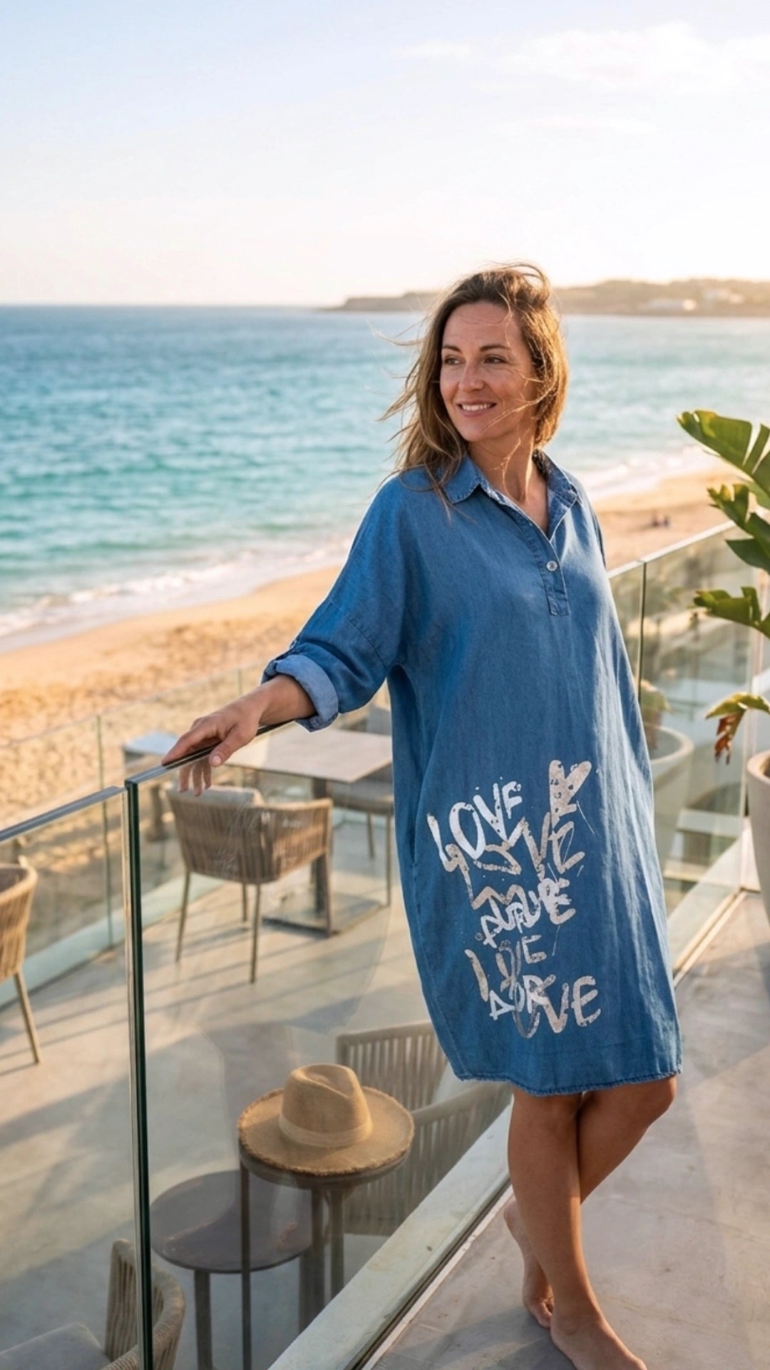 Denim Love Midi Dress