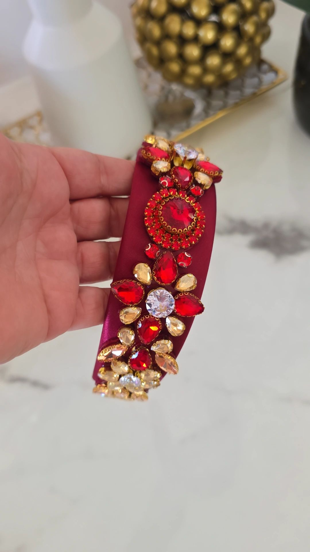 Luxury Flowers Headband