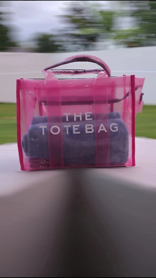 Clear Tote Beach Bag