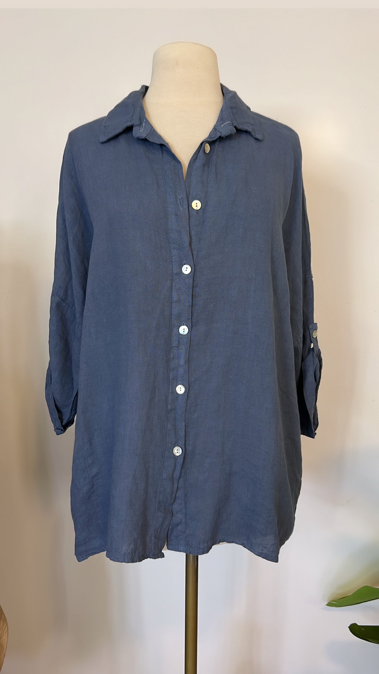Puro Lino Oversize Blouse