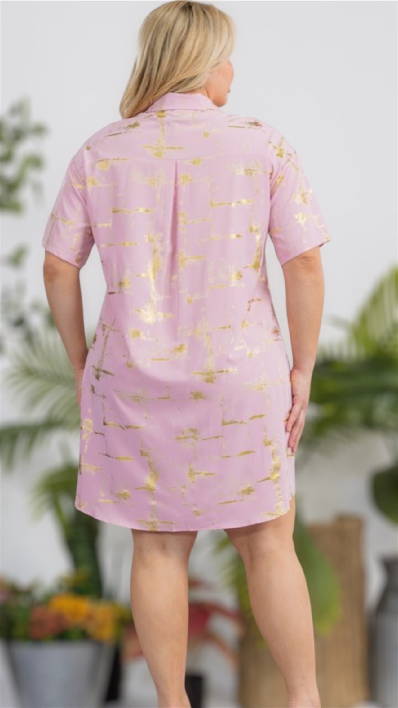 Amy Graphic Short Dress