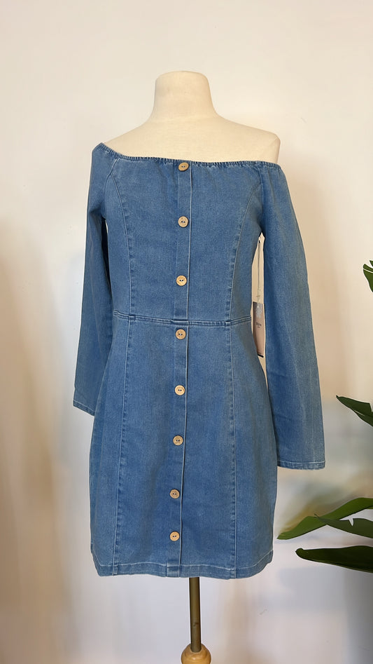 Elena Denim Dress