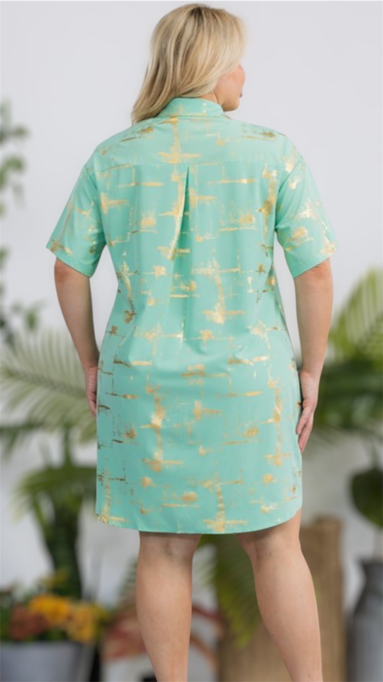 Amy Graphic Short Dress