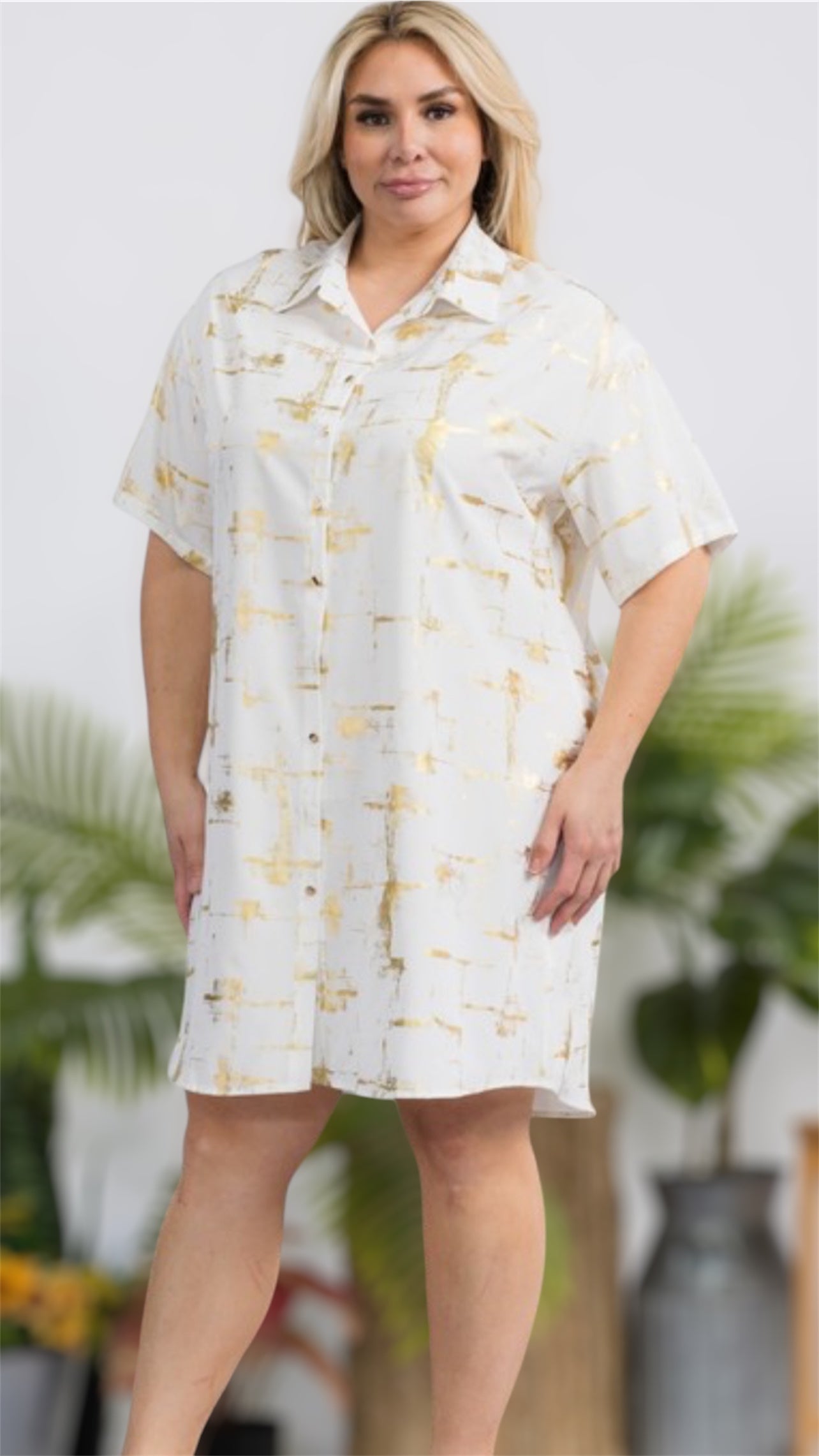 Amy Graphic Short Dress