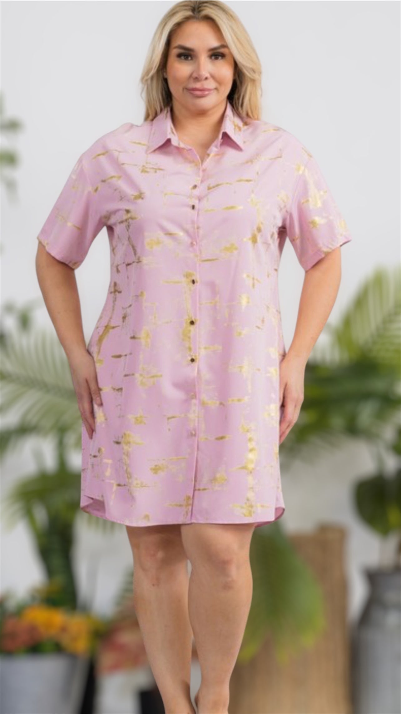 Amy Graphic Short Dress