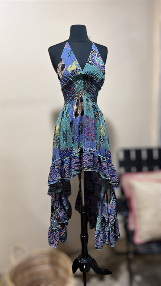 Rachel High Low Boho Dress