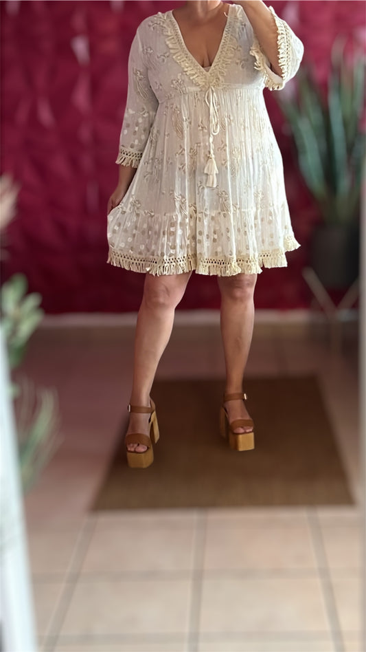Lola Boho Short Dress
