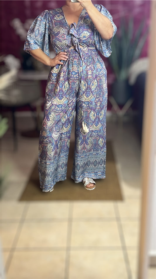Silk Jumpsuit