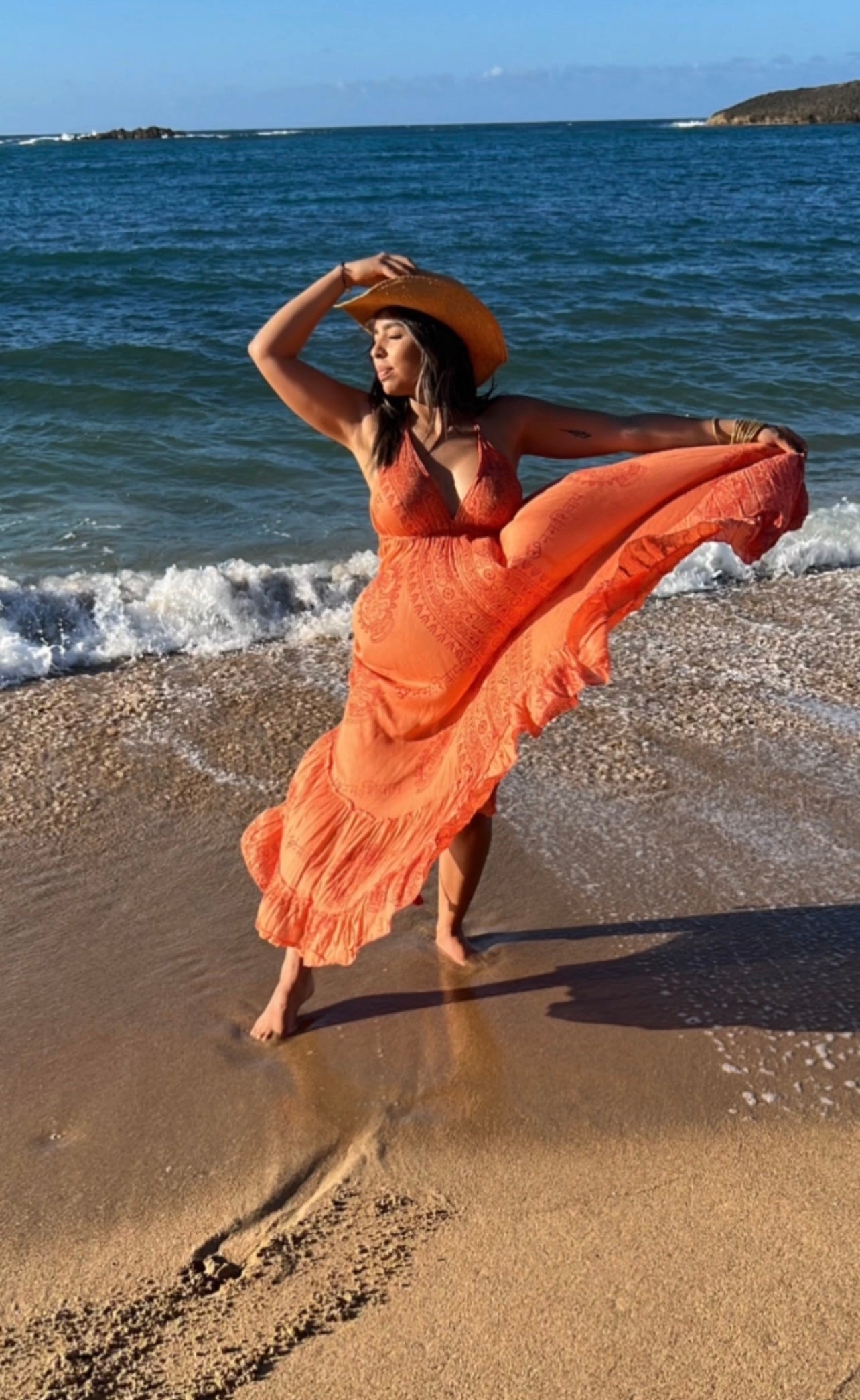 Boho Mandala Maxi Dress