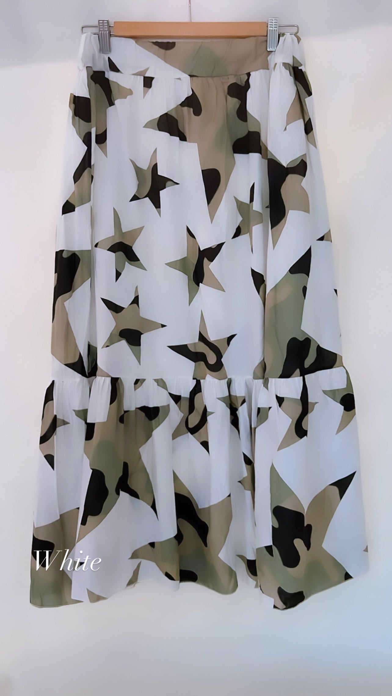 Camo Star Skirt