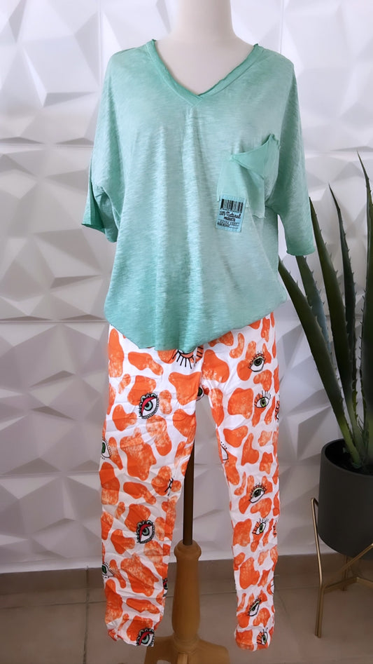 Cotton Italian Green Shirt