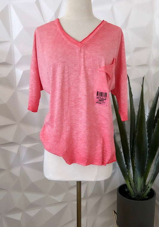 Cotton Tangerine Italy Shirt