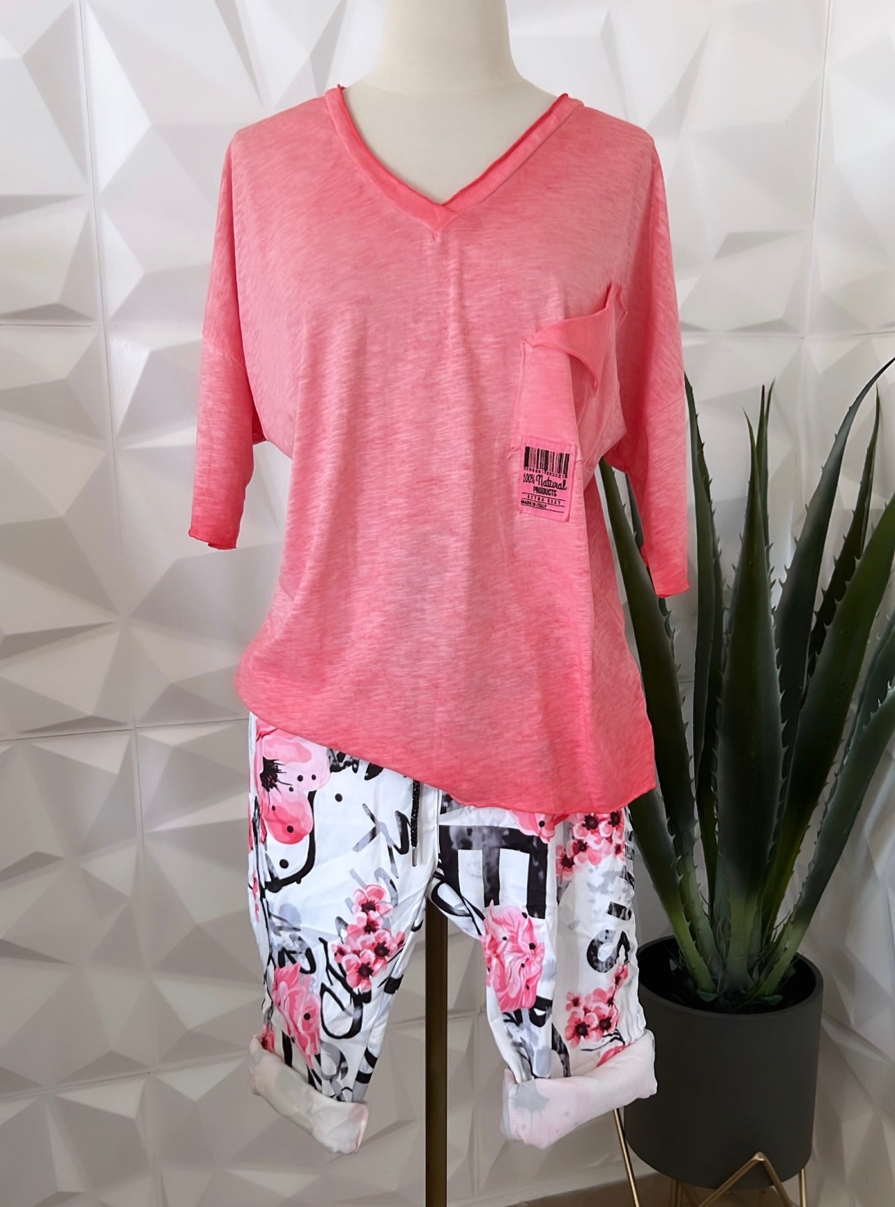 Cotton Tangerine Italy Shirt