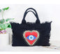 Heart Eye Bling Canva Bag