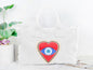 Heart Eye Bling Canva Bag