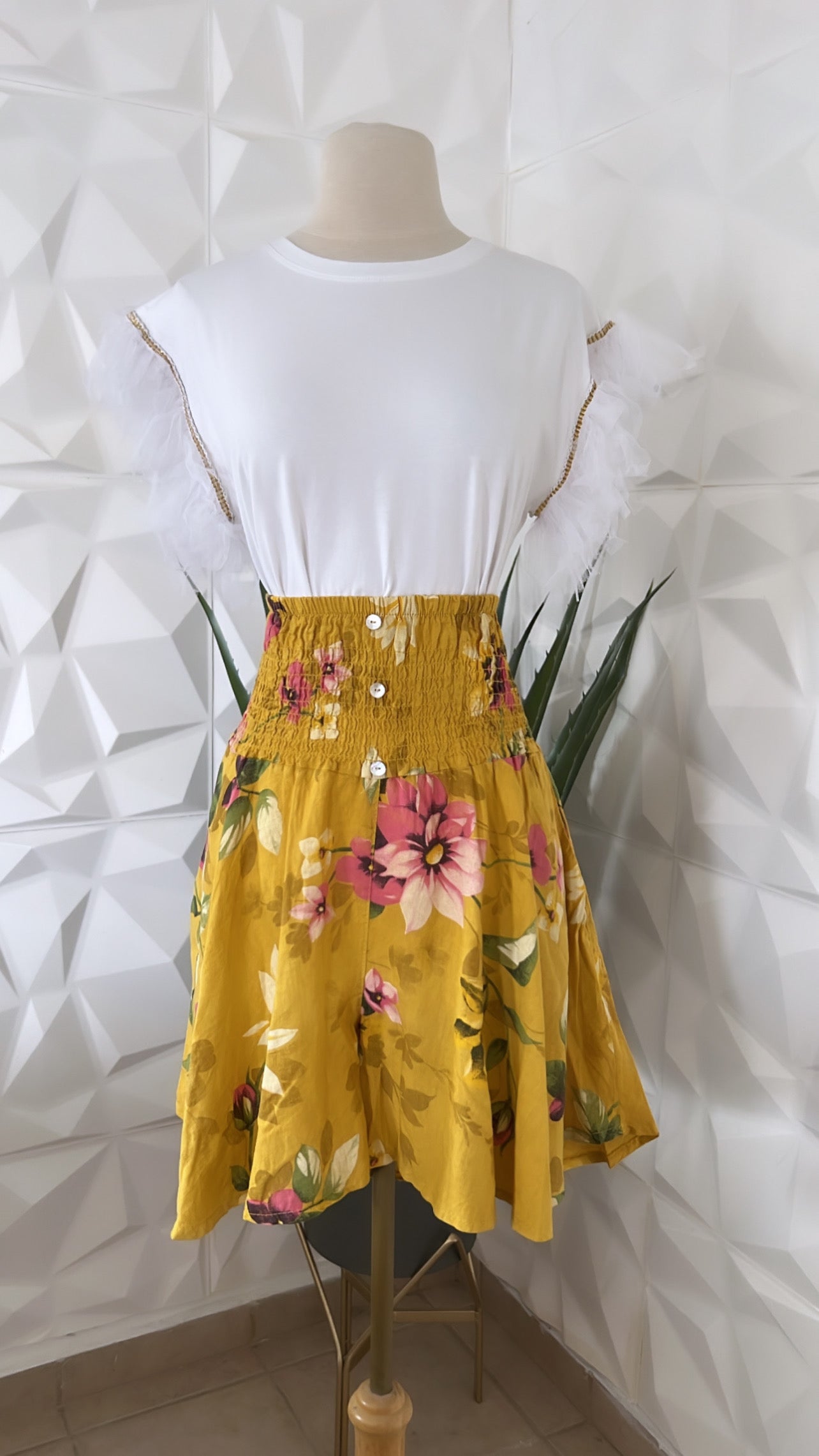 Linen Skirt Pants