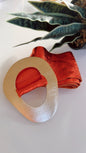 Metallic Leather Belt