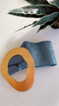 Metallic Leather Belt