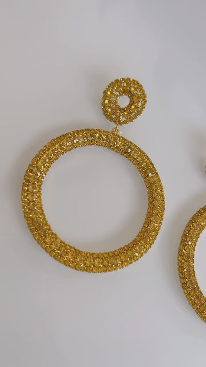 Moa Rhinestones Earrings