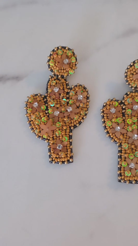 Cactus Girl Earrings