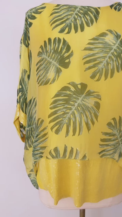 Italy Leaf Blouse