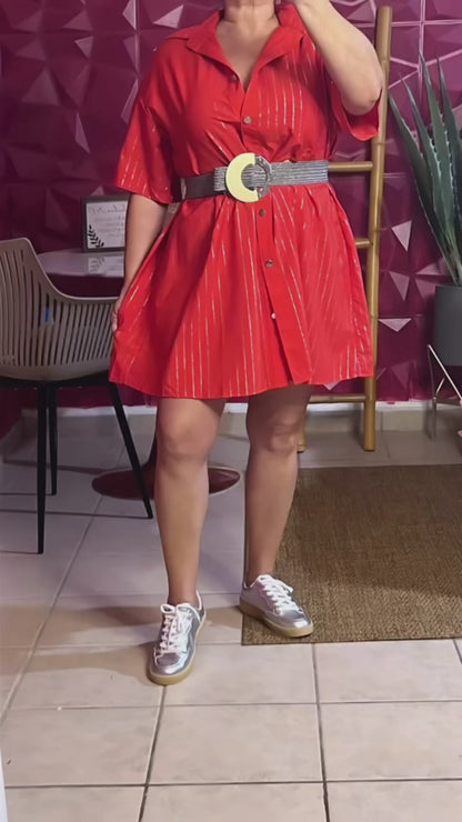 Liana Short Cami Dress. Plus Size