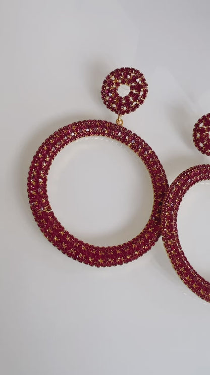 Moa Rhinestones Earrings