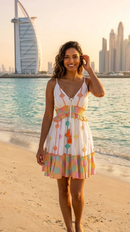 Laila Short Boho Dress