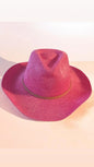 Girly Cowboy Hat.  Concerts & Beach Fever