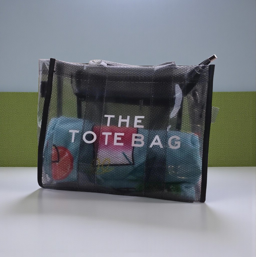 Clear Tote Beach Bag