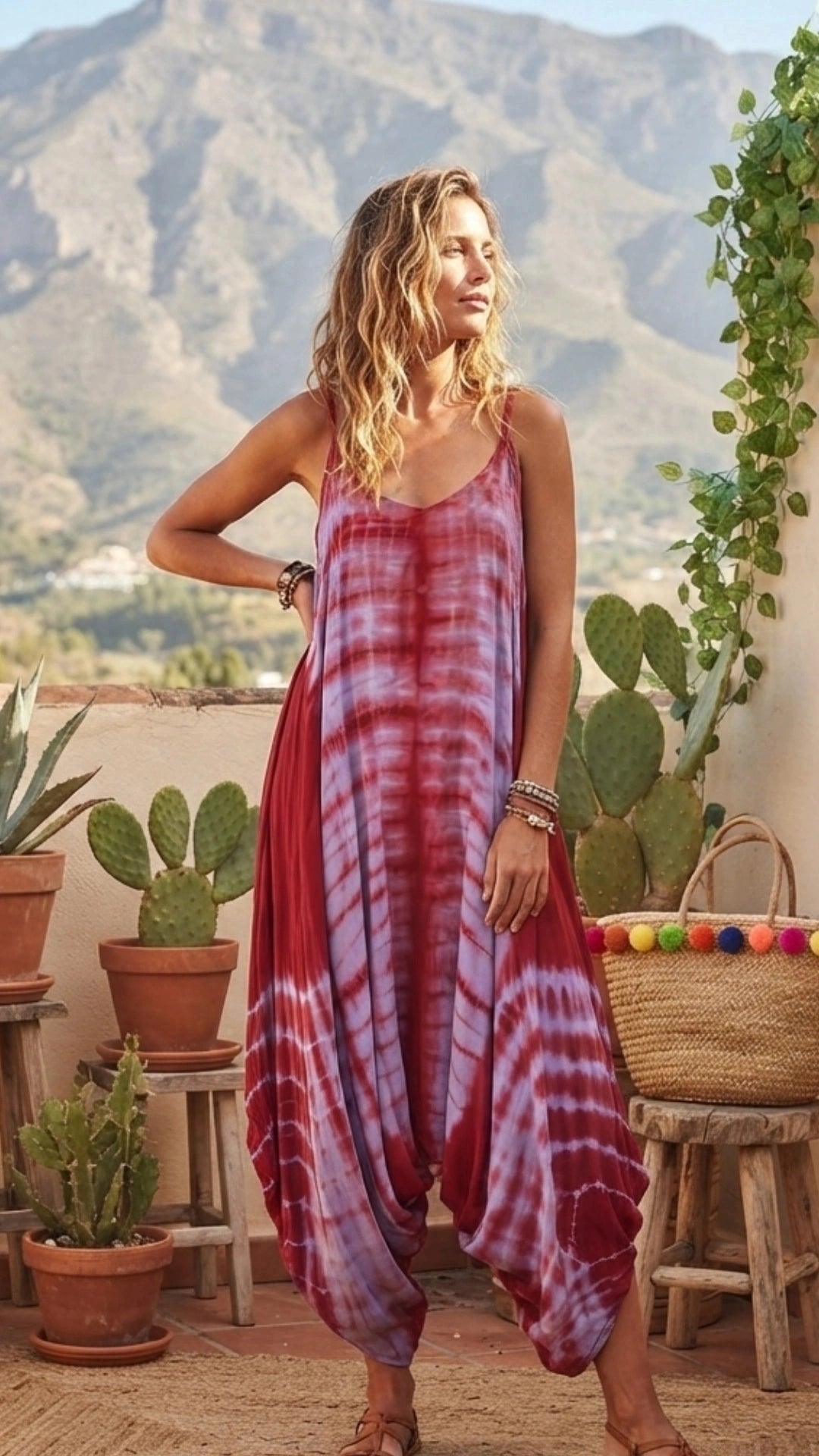 Abigail Boho Harem Jumpsuit