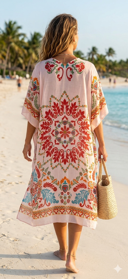 Mandala Boho Kimono