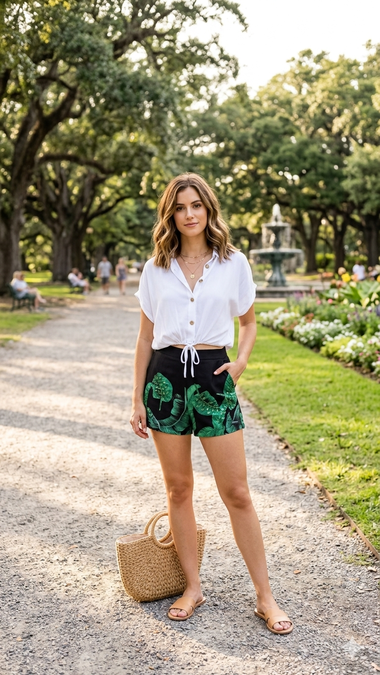 Leaf Short Pant