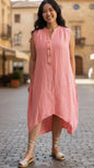 Puro Lino Shirt Dress