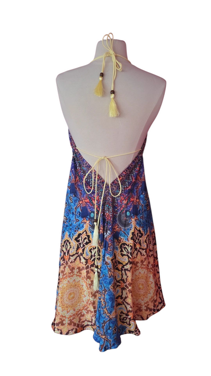 Moroccan Boho Short Dress